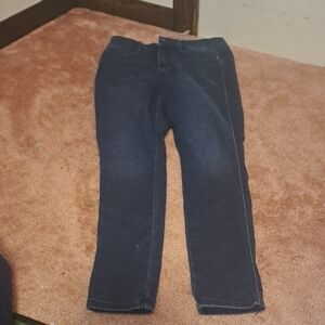 Seven Womens High Rise Skinny Leg Blue Jeans Size 4.